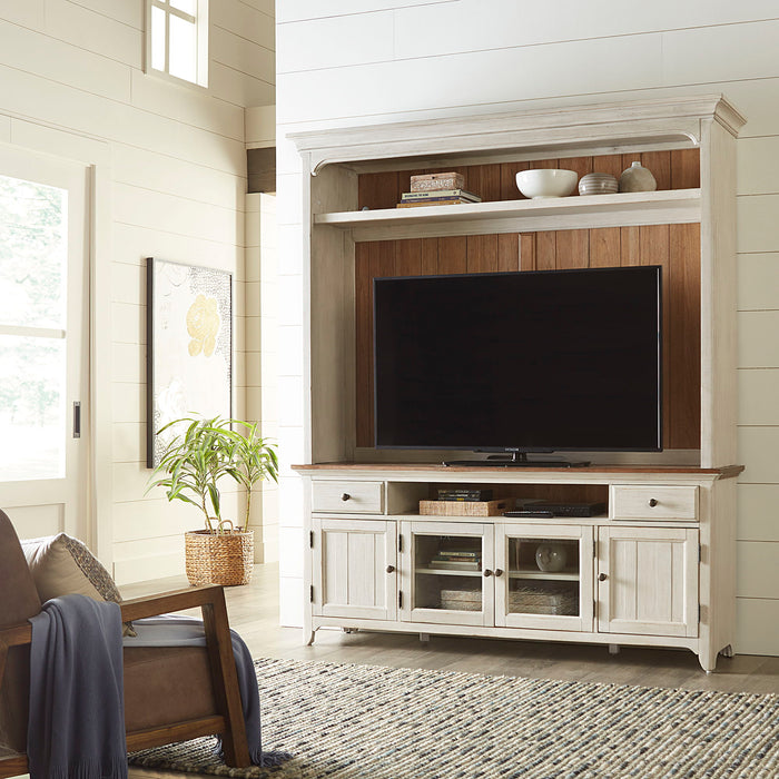 Farmhouse Reimagined - Entertainment Center – Entertainment Centers by Liberty Furniture at Furniture Wholesale Plus , Nashville furniture store