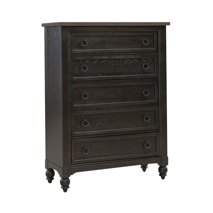 Americana Farmhouse - 5 Drawer Chest – Accent Chests by Liberty Furniture at Furniture Wholesale Plus , Nashville furniture store