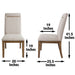 Garland - Dining Set – 5 Piece Dining Room Sets by Steve Silver Furniture at Furniture Wholesale Plus , Nashville furniture store