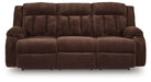 Free Wake - Reclining Power Sofa With Drop Down Table - Chocolate – Reclining Sofas by Signature Design by Ashley® at Furniture Wholesale Plus , Nashville furniture store