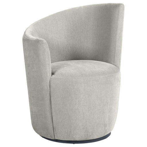 Nueva - Upholstered Swivel Chair Curved Backrest - Premium Swivel Chairs from Coaster Fine Furniture - Just $529! Shop now at Furniture Wholesale Plus  We are the best furniture store in Nashville, Hendersonville, Goodlettsville, Madison, Antioch, Mount Juliet, Lebanon, Gallatin, Springfield, Murfreesboro, Franklin, Brentwood