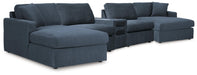 Modmax - Sectional - Ink – Stationary Sectionals by Signature Design by Ashley® at Furniture Wholesale Plus , Nashville furniture store