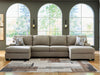 Newellen - Sectional – Stationary Sectionals by Benchcraft® at Furniture Wholesale Plus , Nashville furniture store