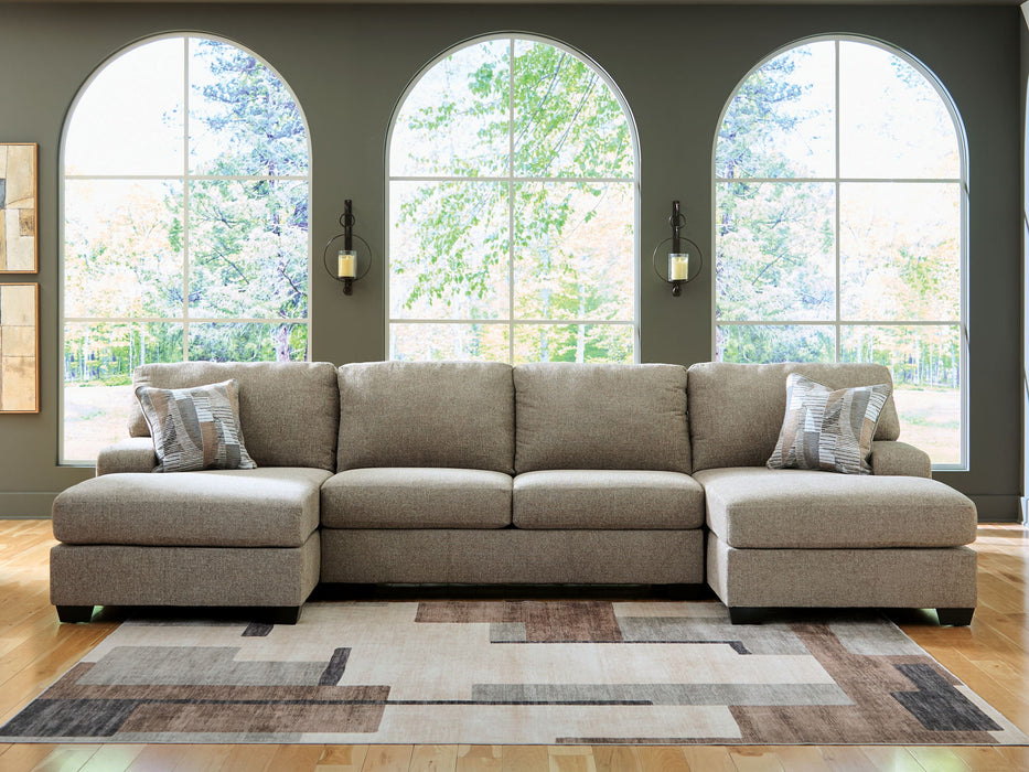 Newellen - Sectional – Stationary Sectionals by Benchcraft® at Furniture Wholesale Plus , Nashville furniture store