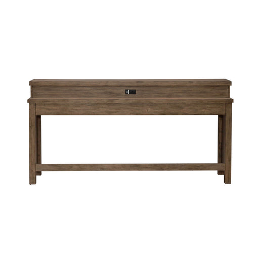 Pinebrook Ridge - Console Bar Table - Weathered Toffee – Console Tables by Liberty Furniture at Furniture Wholesale Plus , Nashville furniture store