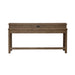 Pinebrook Ridge - Console Bar Table - Weathered Toffee – Console Tables by Liberty Furniture at Furniture Wholesale Plus , Nashville furniture store