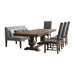 Gramercy - Dining Set – 6 Piece Dining Room Sets by Elements International at Furniture Wholesale Plus , Nashville furniture store