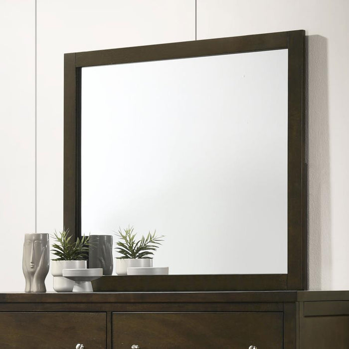 Wilkes - Dresser Mirror - Dark Cocoa – Mirrors by Coaster Fine Furniture at Furniture Wholesale Plus , Nashville furniture store