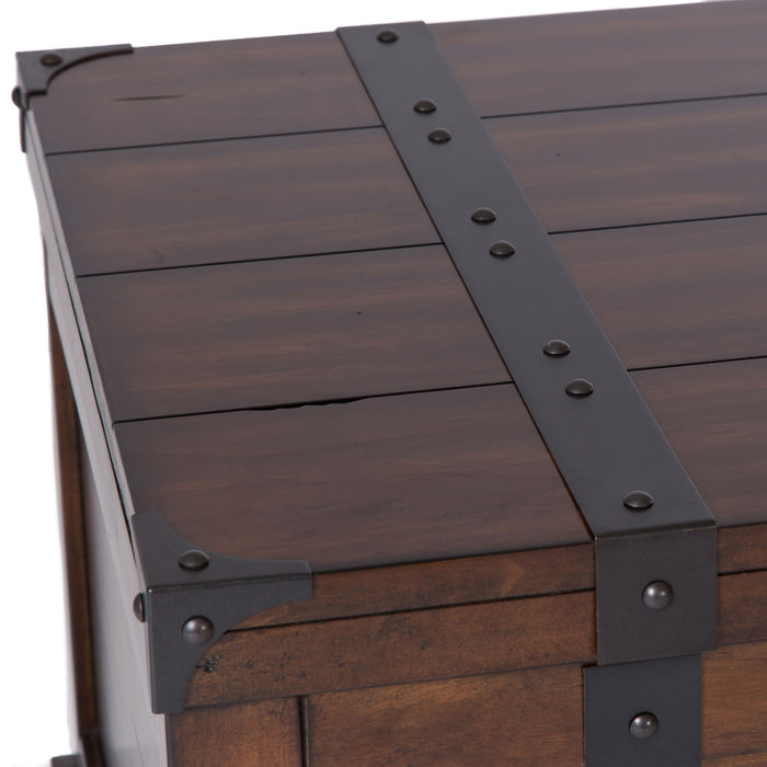 Aspen Skies - Storage Trunk – Storage Trunks by Liberty Furniture at Furniture Wholesale Plus , Nashville furniture store