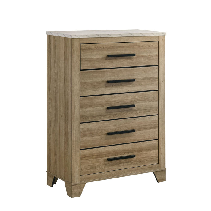 Caro - Chest - Natural – Accent Chests by Elements International at Furniture Wholesale Plus , Nashville furniture store