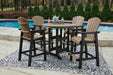 Fairen Trail - Black / Driftwood - 5 Pc. - Dining Set with 4 Chairs - Premium 5 Piece Outdoor Sets from Signature Design by Ashley® - Just $2948! Shop now at Furniture Wholesale Plus  We are the best furniture store in Nashville, Hendersonville, Goodlettsville, Madison, Antioch, Mount Juliet, Lebanon, Gallatin, Springfield, Murfreesboro, Franklin, Brentwood