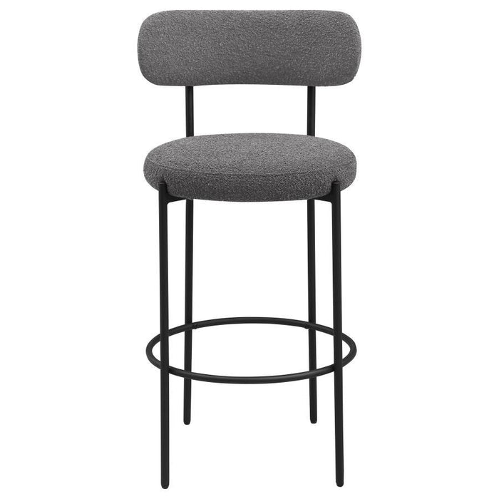 Viola - Boucle Upholstered Bar Stool (Set of 2) - Premium Stool Sets from Coaster Fine Furniture - Just $419! Shop now at Furniture Wholesale Plus  We are the best furniture store in Nashville, Hendersonville, Goodlettsville, Madison, Antioch, Mount Juliet, Lebanon, Gallatin, Springfield, Murfreesboro, Franklin, Brentwood