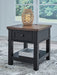 Wildenauer - Rectangular End Table - Brown / Black – End Tables by Signature Design by Ashley® at Furniture Wholesale Plus , Nashville furniture store