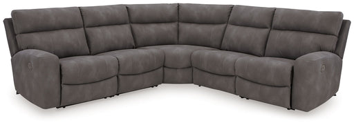 Next-Gen Durapella - 5 Piece Reclining Sectional – Reclining Sectionals by Signature Design by Ashley® at Furniture Wholesale Plus , Nashville furniture store