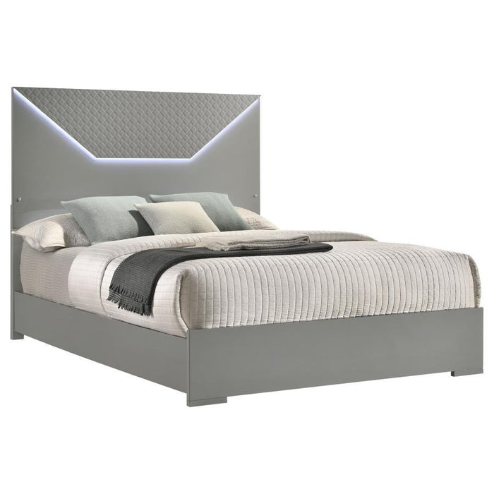 Ives - Panel Bed LED Headboard – Panel Beds by Coaster Fine Furniture at Furniture Wholesale Plus , Nashville furniture store