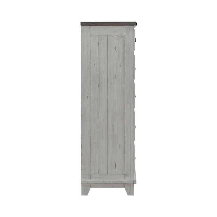 River Place - 6 Drawer Chest - Riverstone White & Tobacco – Accent Chests by Liberty Furniture at Furniture Wholesale Plus , Nashville furniture store