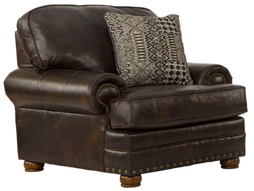 Roberto - Leather Chair - Cocoa - Premium Arm Chairs from Jackson - Just $1149! Shop now at Furniture Wholesale Plus  We are the best furniture store in Nashville, Hendersonville, Goodlettsville, Madison, Antioch, Mount Juliet, Lebanon, Gallatin, Springfield, Murfreesboro, Franklin, Brentwood