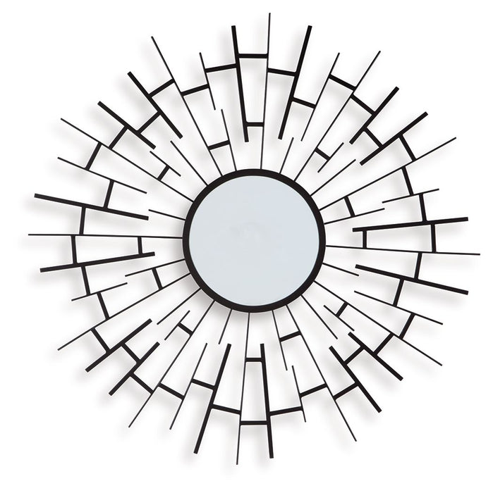 Garrenworth - Accent Mirror - Black – Accent Mirrors by Signature Design by Ashley® at Furniture Wholesale Plus , Nashville furniture store