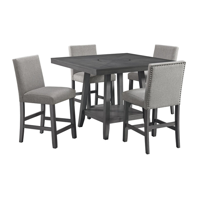 Seneca - Counter Height Dining Set – 5 Piece Dining Room Sets by Elements International at Furniture Wholesale Plus , Nashville furniture store