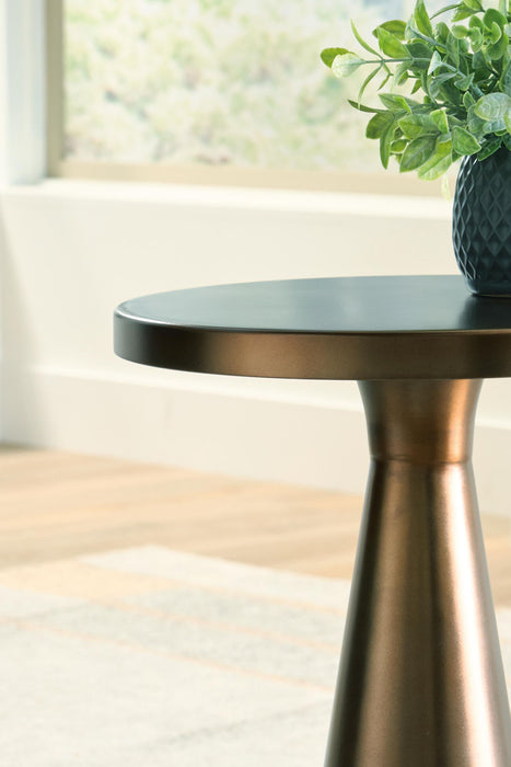 Budington - Accent Table - Light Bronze Finish – Accent Tables by Signature Design by Ashley® at Furniture Wholesale Plus , Nashville furniture store