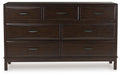 Vanmore - Dresser - Dark Brown – Dressers by Benchcraft® at Furniture Wholesale Plus , Nashville furniture store