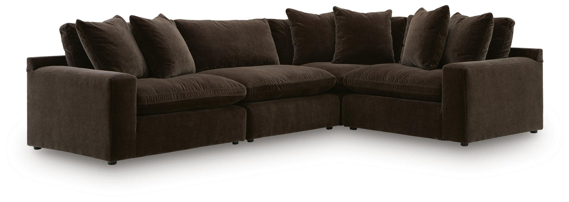 Maxton Heights - Sectional – Stationary Sectionals by Benchcraft® at Furniture Wholesale Plus , Nashville furniture store