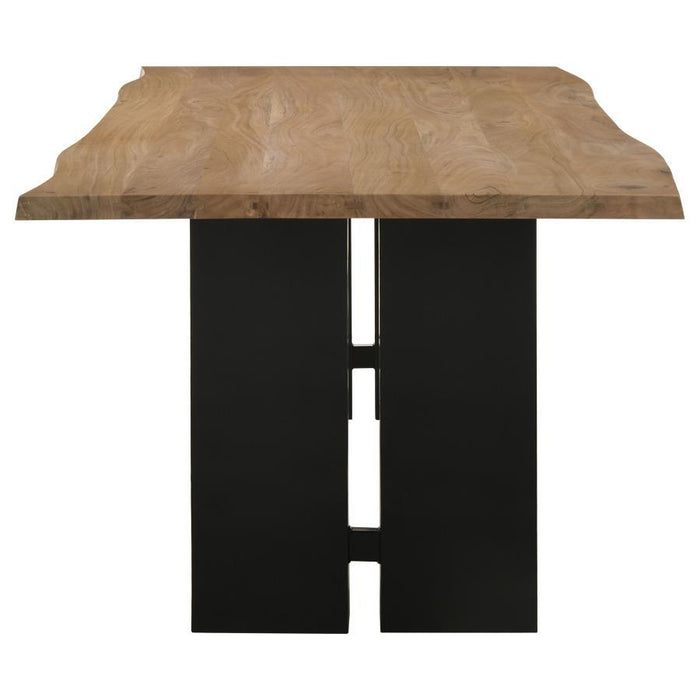 Bradshaw - Live Edge Wood Dining Table - Natural Acacia - Premium Dining Tables from CoasterElevations - Just $1059! Shop now at Furniture Wholesale Plus  We are the best furniture store in Nashville, Hendersonville, Goodlettsville, Madison, Antioch, Mount Juliet, Lebanon, Gallatin, Springfield, Murfreesboro, Franklin, Brentwood