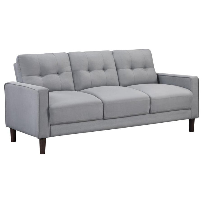 Bowen - Upholstered Track Arm Tufted Sofa Set – Stationary Sofas & Loveseats by Coaster Fine Furniture at Furniture Wholesale Plus , Nashville furniture store