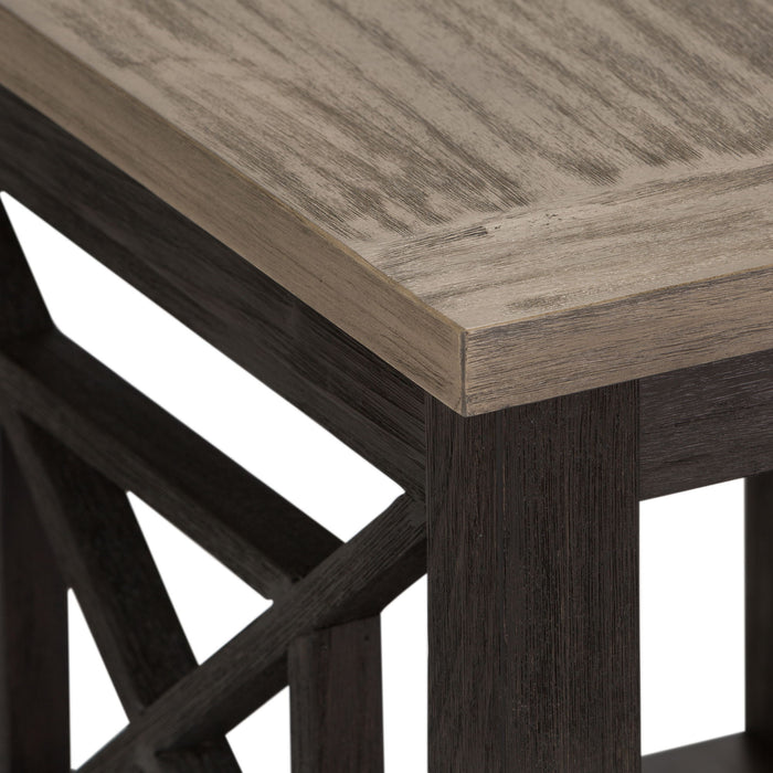 Heatherbrook - End Table - Charcoal & Ash – End Tables by Liberty Furniture at Furniture Wholesale Plus , Nashville furniture store