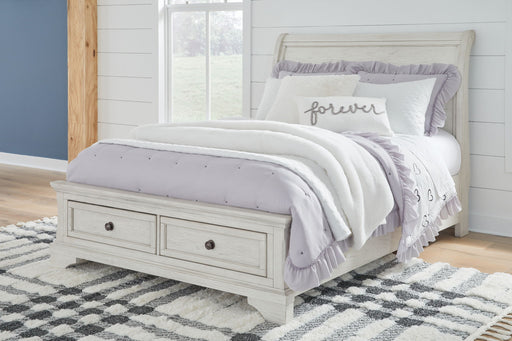 Robbinsdale - Sleigh Bed – Storage Beds by Signature Design by Ashley® at Furniture Wholesale Plus , Nashville furniture store