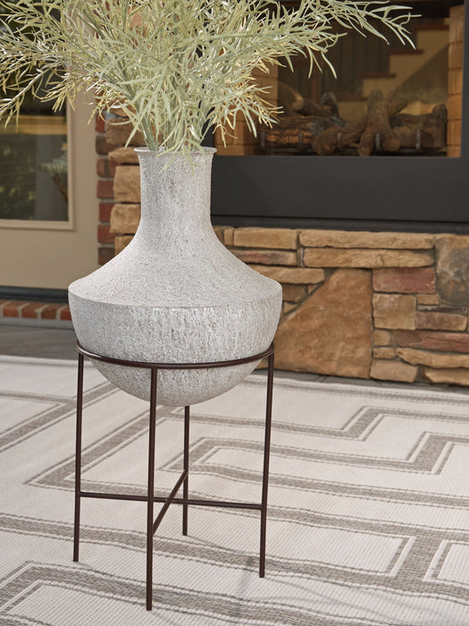 Estonbank - Vase - Premium Vases & Jars from Signature Design by Ashley® - Just $128! Shop now at Furniture Wholesale Plus  We are the best furniture store in Nashville, Hendersonville, Goodlettsville, Madison, Antioch, Mount Juliet, Lebanon, Gallatin, Springfield, Murfreesboro, Franklin, Brentwood
