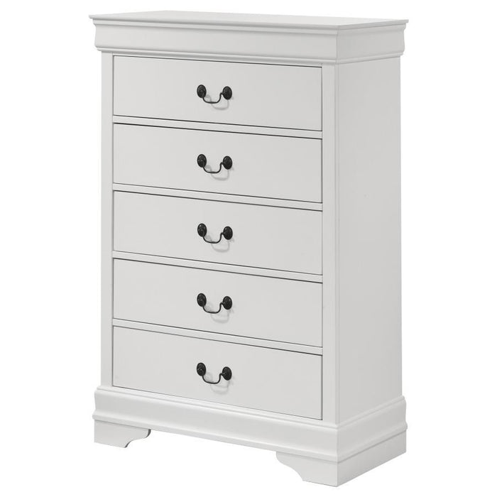 Louis Philippe - Five-drawer Chest – Accent Chests by CoasterEveryday at Furniture Wholesale Plus , Nashville furniture store