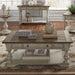 Morgan Creek - Cocktail Table - Antique White / Wirebrushed Tobacco Accents – Cocktail Tables by Liberty Furniture at Furniture Wholesale Plus , Nashville furniture store