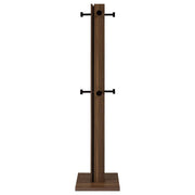Rikkie - Coat Rack And Mirror - Walnut – Freestanding Coat Racks by Coaster Fine Furniture at Furniture Wholesale Plus , Nashville furniture store