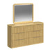 Sylvie - Bedroom Set With Upholstered Bed – 3 Piece Bedroom Sets by Elements International at Furniture Wholesale Plus , Nashville furniture store
