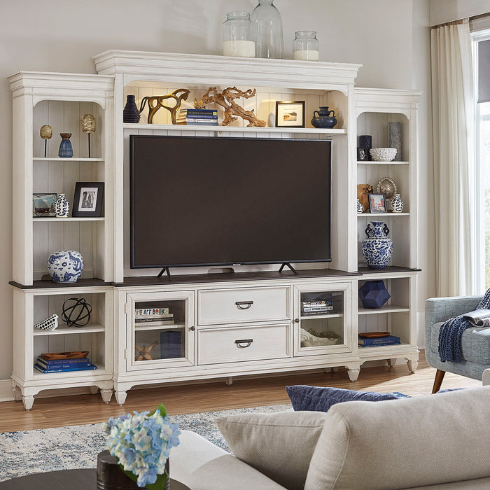 Allyson Park - Entertainment Center – Entertainment Centers by Liberty Furniture at Furniture Wholesale Plus , Nashville furniture store