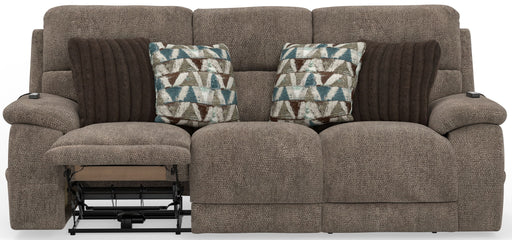 Joya - Zero Gravity Power Reclining Sofa With Power Adjustable Headrest And CR3 Heat/Massage/Lumbar - Mushroom – Reclining Sofas by Catnapper at Furniture Wholesale Plus , Nashville furniture store