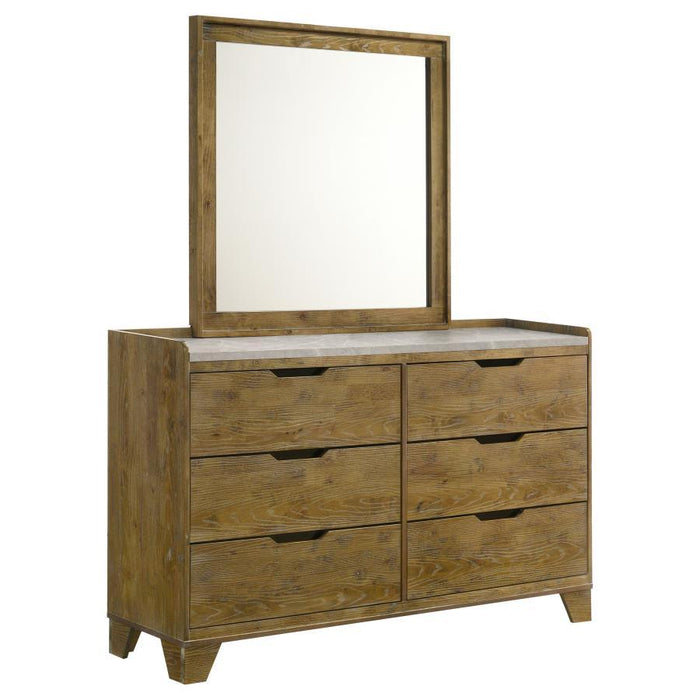 Henderson - 6-Drawer Bedroom Dresser Cabinet – Dressers by Coaster Fine Furniture at Furniture Wholesale Plus , Nashville furniture store