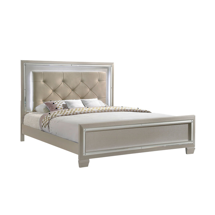 Platinum - Bed – Upholstered Beds by Elements International at Furniture Wholesale Plus , Nashville furniture store