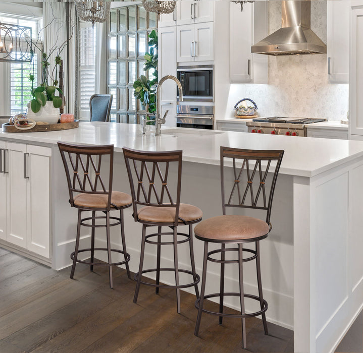 Sedona - Swivel Barstool - Premium Bar Height (28"-30") from Steve Silver Furniture - Just $229! Shop now at Furniture Wholesale Plus  We are the best furniture store in Nashville, Hendersonville, Goodlettsville, Madison, Antioch, Mount Juliet, Lebanon, Gallatin, Springfield, Murfreesboro, Franklin, Brentwood