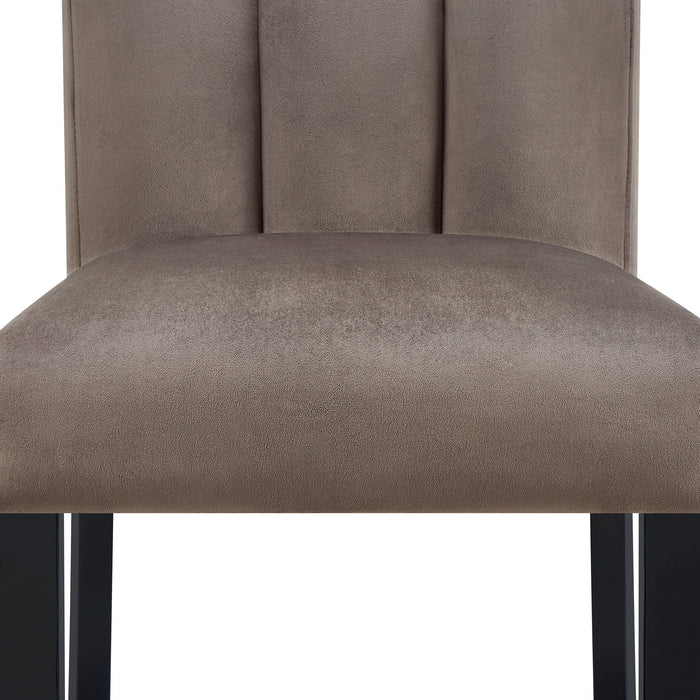 Vega - Counter Height Chair (Set of 2) - Mocha – Chair Sets by Crown Mark at Furniture Wholesale Plus , Nashville furniture store