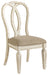 Realyn - Dining UPH Side Chair (Set of 2) - Ribbonback - Chipped White – Chair Sets by Signature Design by Ashley® at Furniture Wholesale Plus , Nashville furniture store