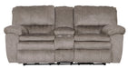 Reyes - Power Lay Flat Reclining Console Loveseat With Storage & Cupholders – Reclining Loveseats by Catnapper at Furniture Wholesale Plus , Nashville furniture store