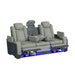 Lantana - Power Motion Sofa With Power Headrest, LED, Ddt, Reading Light And Pws – Reclining Sofas by Elements International at Furniture Wholesale Plus , Nashville furniture store