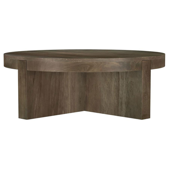 Kinkaid - Round Solid Mango Wood Table – End Tables by Coaster Fine Furniture at Furniture Wholesale Plus , Nashville furniture store