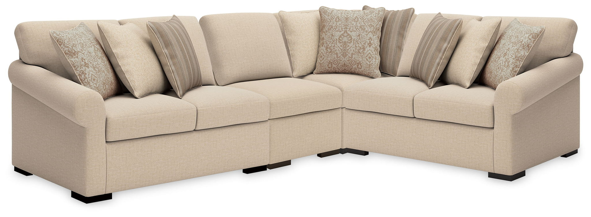 LadyMae - Sectional – Stationary Sectionals by Benchcraft® at Furniture Wholesale Plus , Nashville furniture store