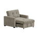 Homer - Klicklak Chair With Pull Out Bed – Arm Chairs by Elements International at Furniture Wholesale Plus , Nashville furniture store