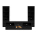 Rosalie - 4 Piece Entertainment Unit With 82" TV Console – Entertainment Centers by Elements International at Furniture Wholesale Plus , Nashville furniture store