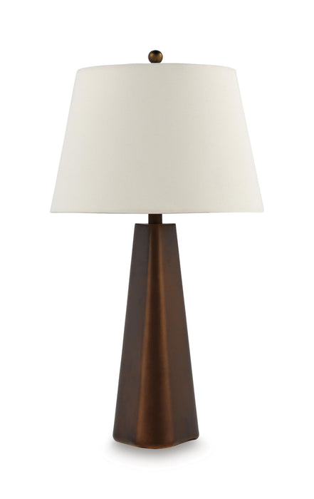Jendale - Metal Table Lamp - Bronze Finish – Table Lamps by Signature Design by Ashley® at Furniture Wholesale Plus , Nashville furniture store
