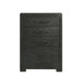 Allan - 5-Drawer Chest - Black – Accent Chests by Elements International at Furniture Wholesale Plus , Nashville furniture store